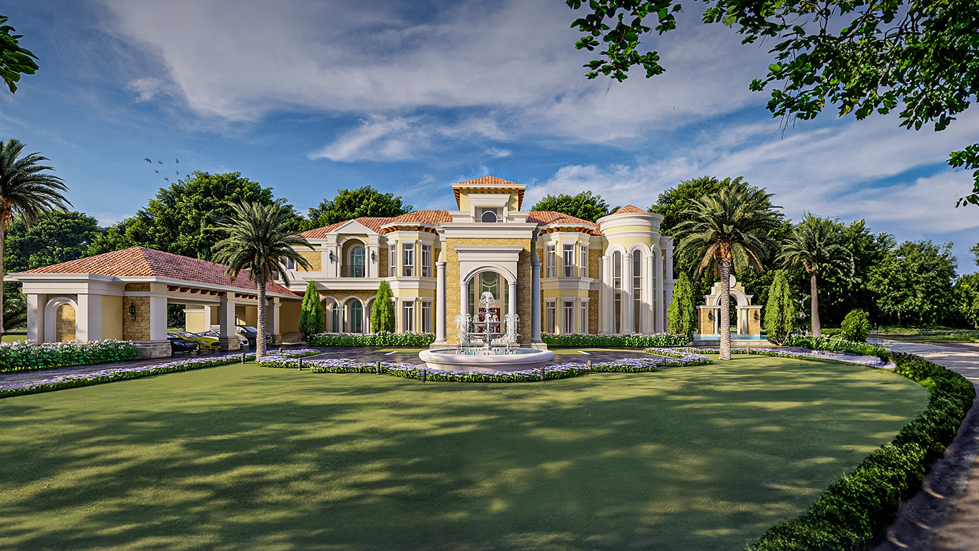 luxury classic house designs Mediterranean inspired 