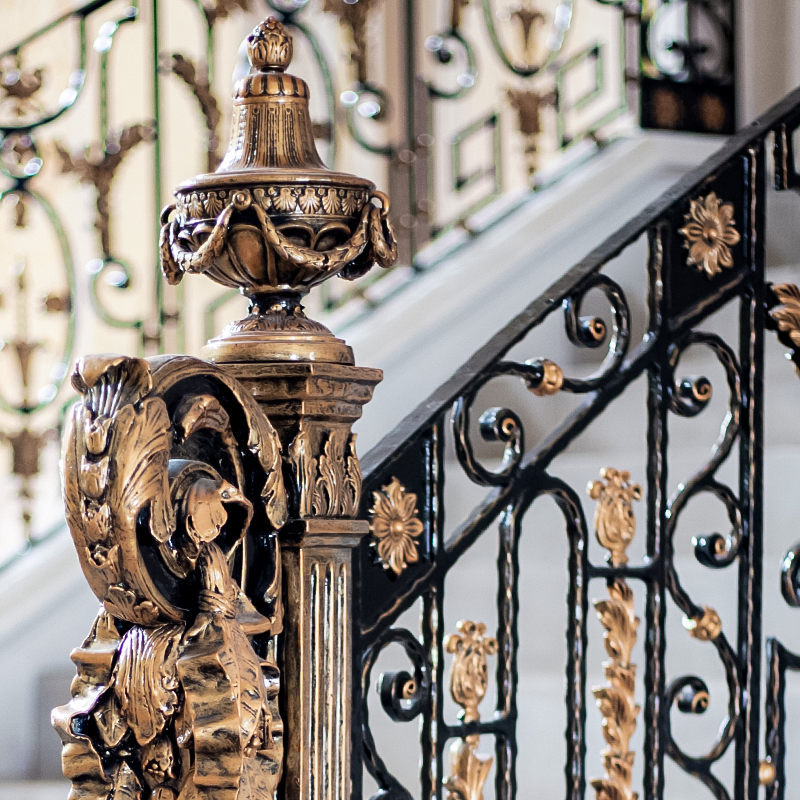 detailed trimming in victorian interiors