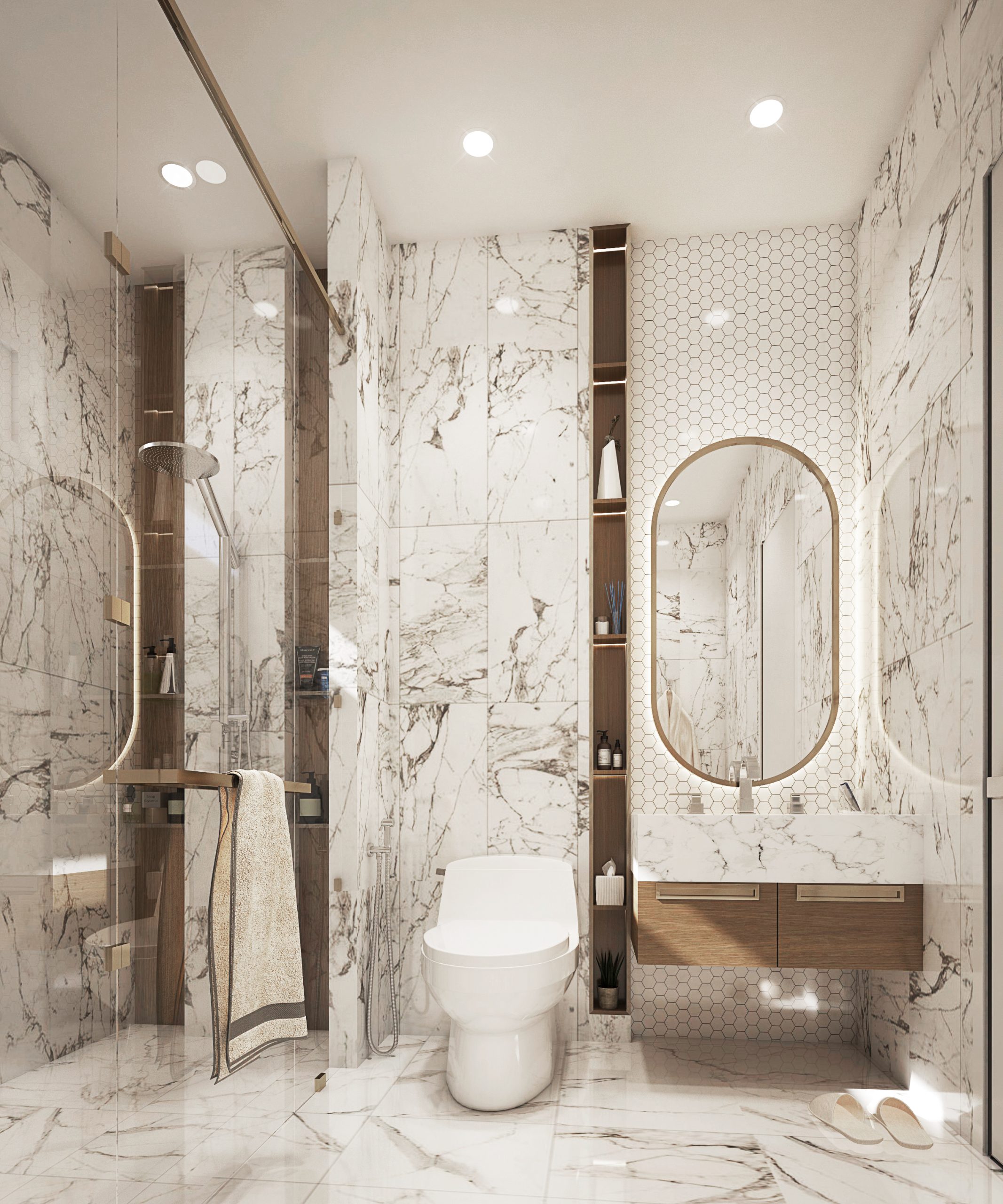 modern luxury bathroom design